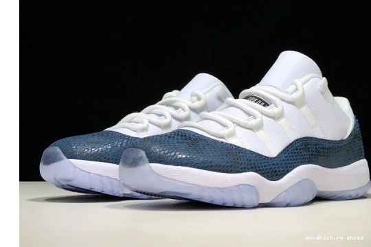Jordan 11 'Blue Snakeskin' Air Low CD6846-102 CD6846-102 0303